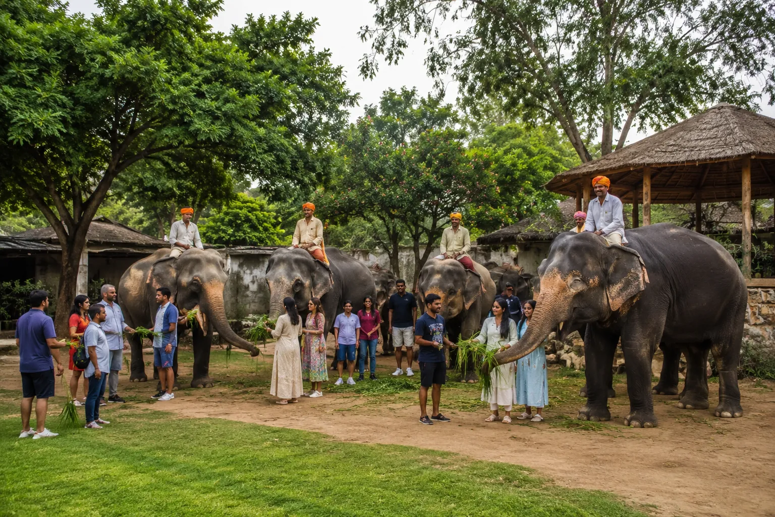 Explore Hathi Gaon – Jaipur’s Elephant Village
